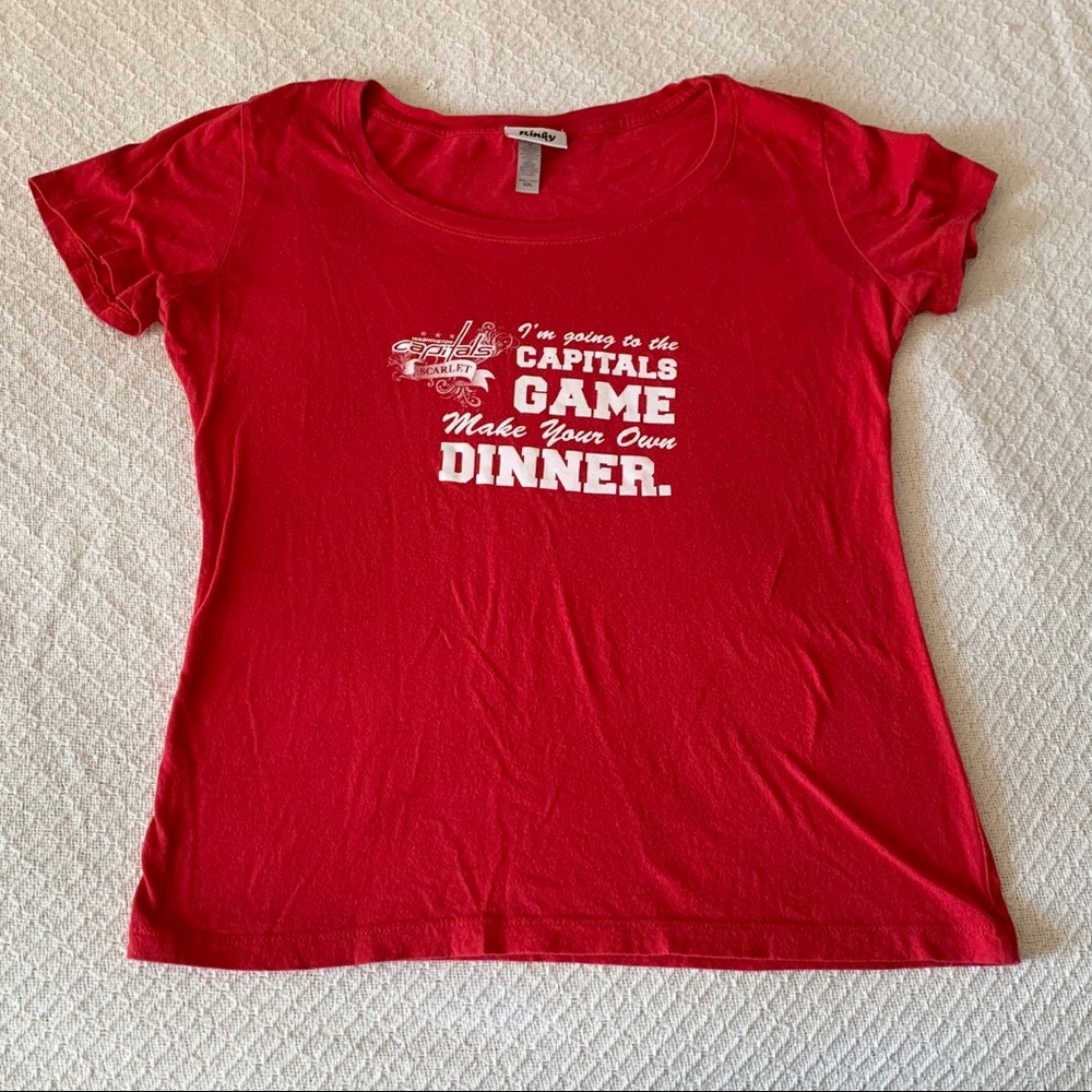 EUC Washington Capitals tee